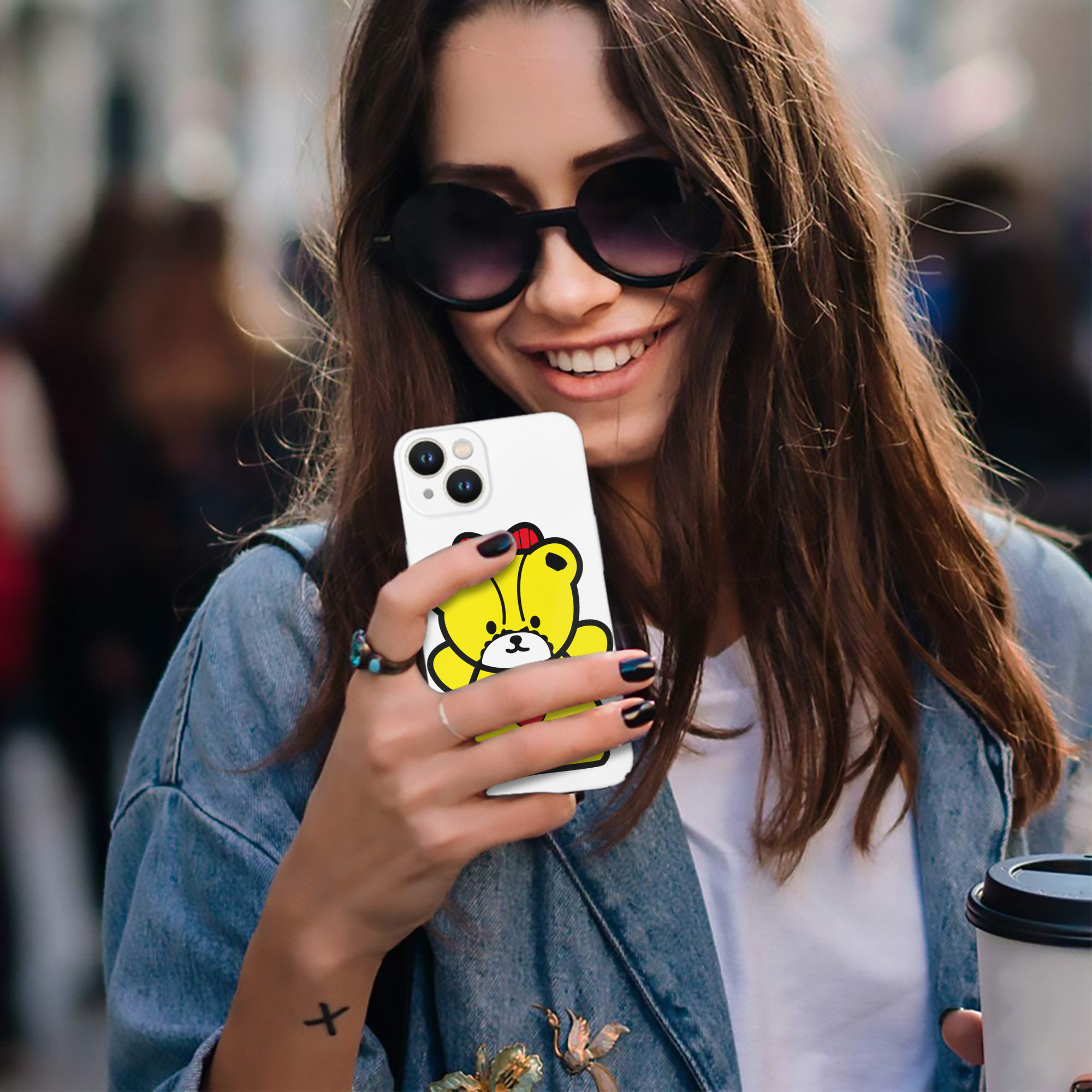 （画像用） Hello Kitty ハローキティ 【iPhone 14シリーズ対応】ハードケース